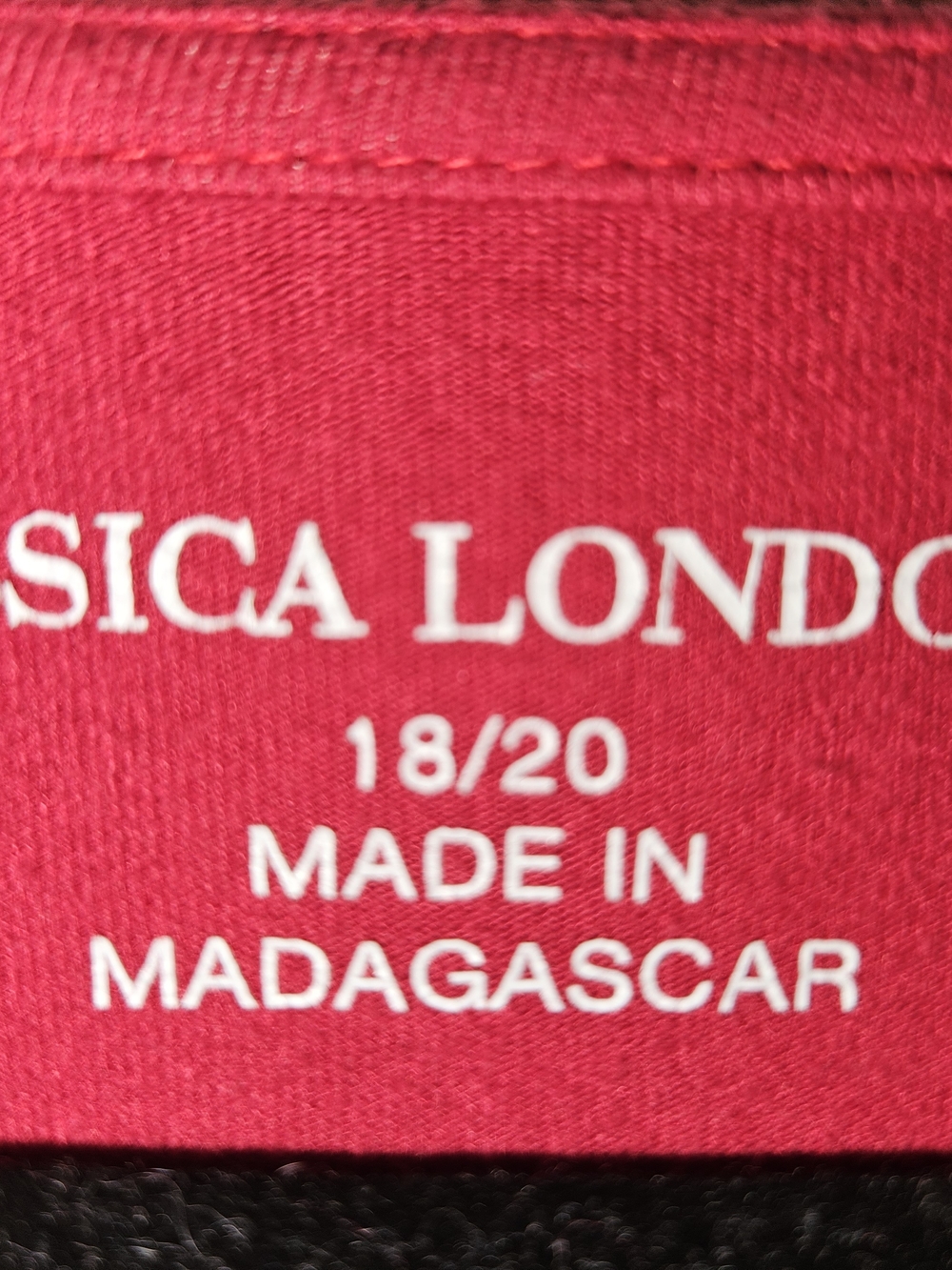 Jessica London Women’s Plus Size Jeans in Red